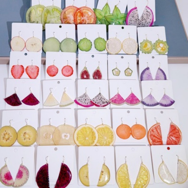 Food Zinc - Natural Sliced Fruit Series Epoxy Resin