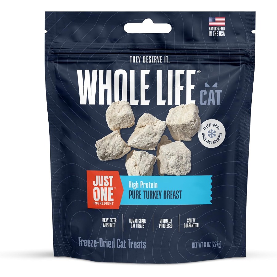 Food Snacks With High Protein - Whole Life Cat Just One Turkey