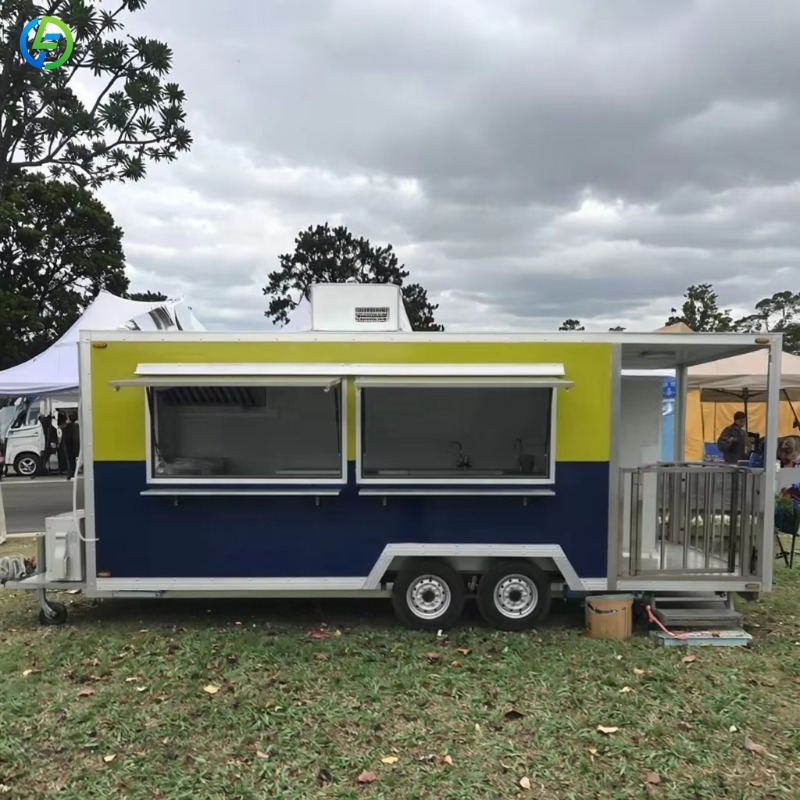 Food With Snacks - Customized Coffee Mini Outdoor Street Catering