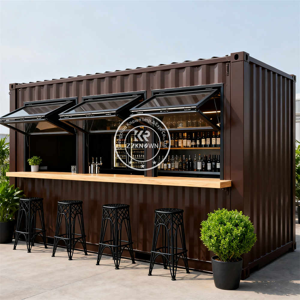 Food Snacks Restaurant - Prefabricated Street Bubble Tea Ice Cream