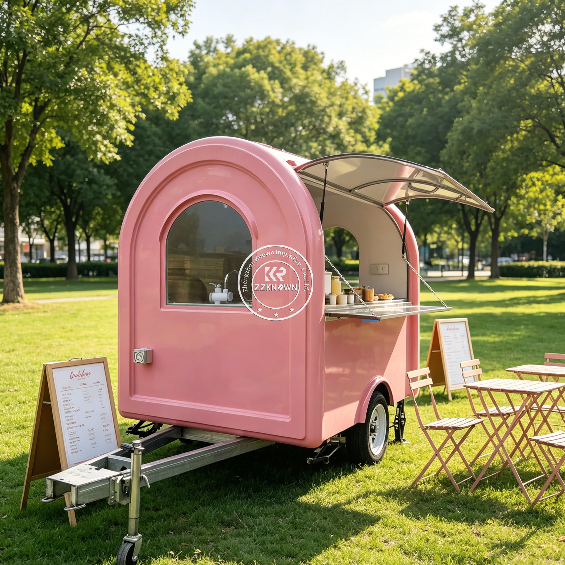 Food Sweet Snacks - Mobile Mobile Waffle Dessert Truck Sweet