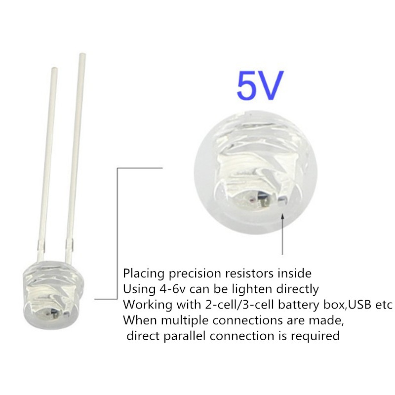 5V 12v LED 5mm 3mm bead SMD f5 - مراجعة Yellow Food Snacks وسعره