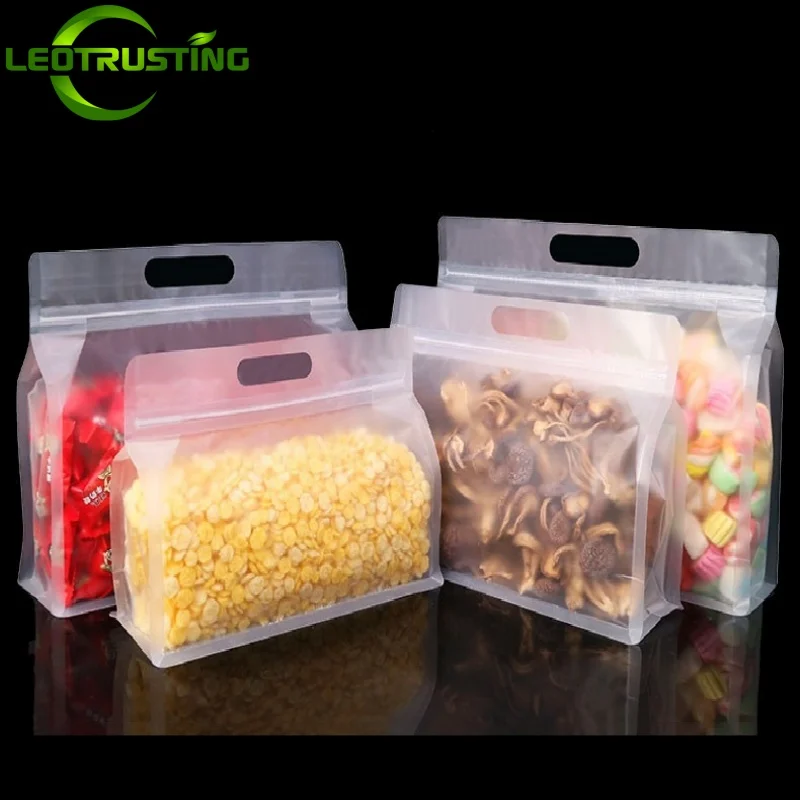 50PCS Frosted 3D Stand Up Zipl - مراجعة Food Halloween Snacks وسعره