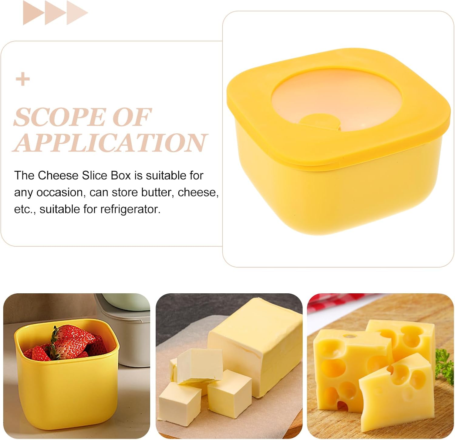 4.7 * 2.5'' Sliced Cheese Cont - مراجعة Yellow Food Snacks وسعره