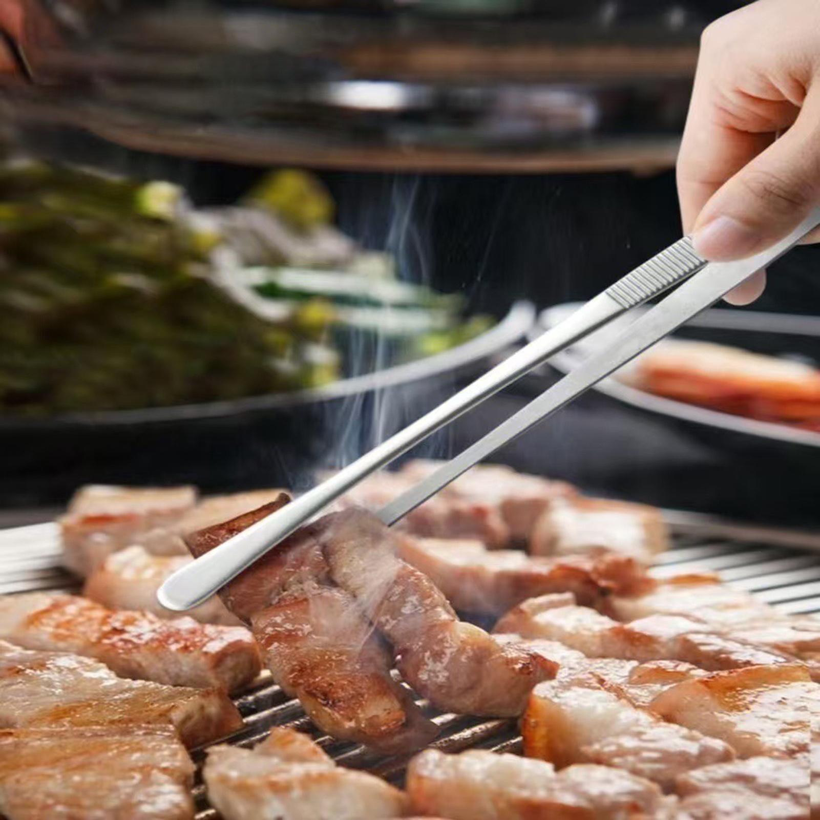 Cooking Tongs Tweezers Food To - مراجعة Food Snacks Restaurant وسعره