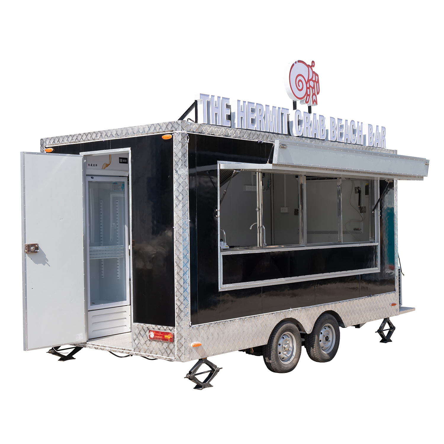 Fully Equipment Mobile Food Tr - مراجعة Food Snacks Business وسعره