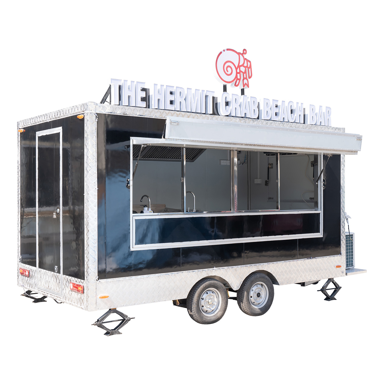 Fully Equipment Mobile Food Tr - مراجعة Food Snacks Business وسعره