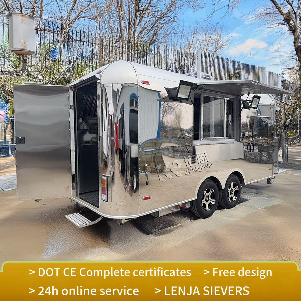 Outdoor Mobile Food Truck Stai - مراجعة Food Snacks Business وسعره