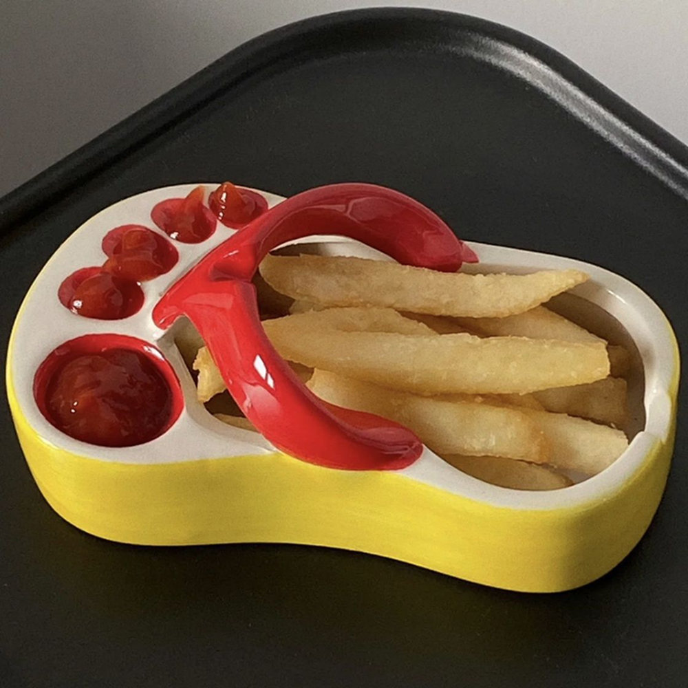 Novel French Fries Plate Creat - مراجعة Food Snacks Restaurant وسعره