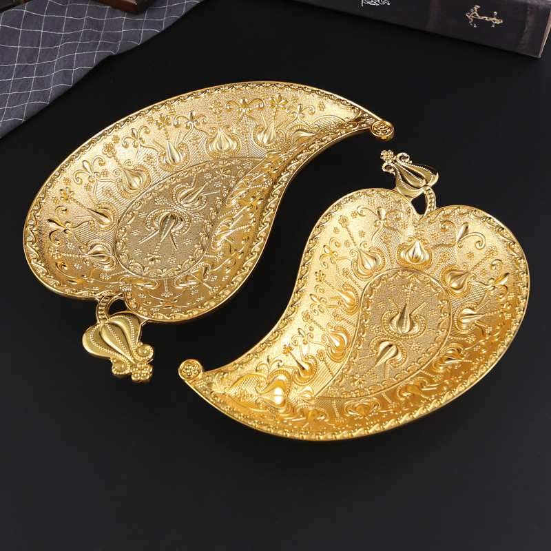 Creative Zinc Alloy Golden Lea - مراجعة Zinc Food Snacks وسعره