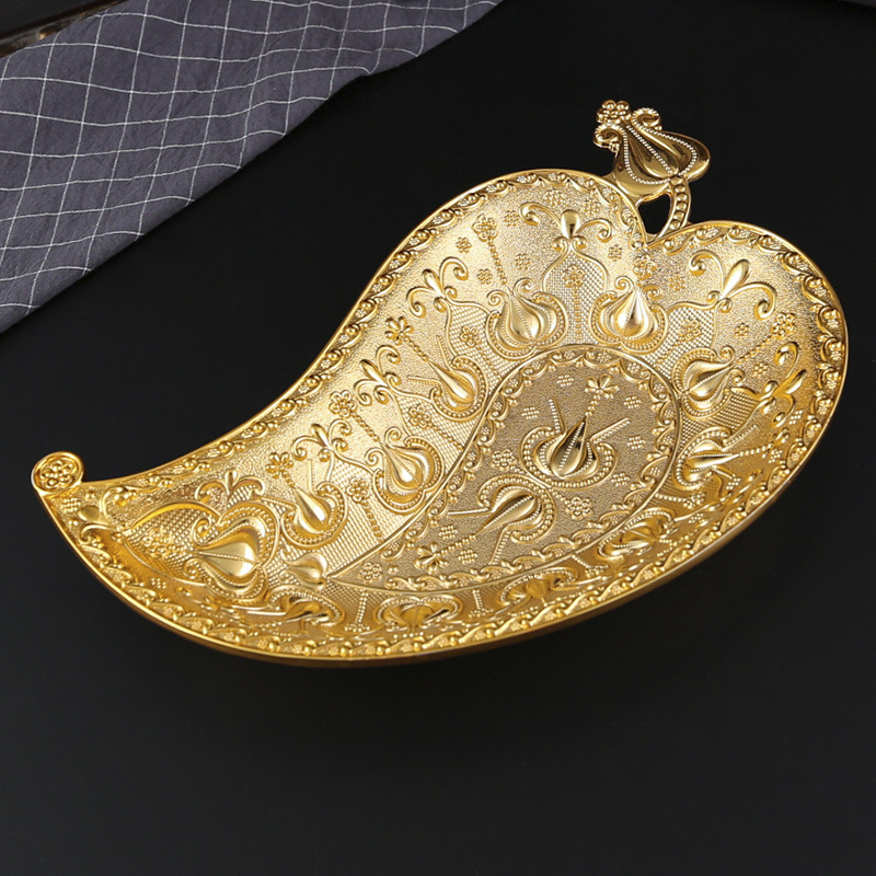 Creative Zinc Alloy Golden Lea - مراجعة Zinc Food Snacks وسعره