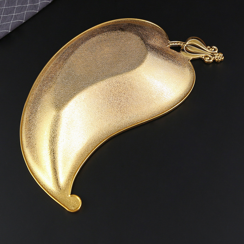 Creative Zinc Alloy Golden Lea - مراجعة Zinc Food Snacks وسعره