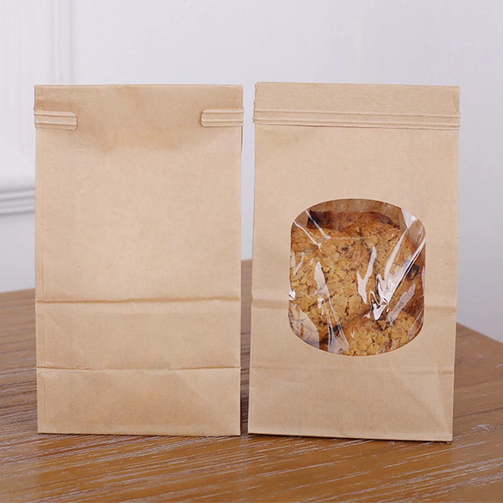 10Pcs Bakery Bags, Window Seal - مراجعة Food Halloween Snacks وسعره
