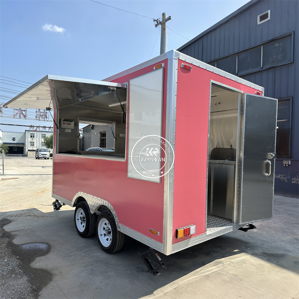 High End Modern Mobile Coffee  - مراجعة Food Snacks Business وسعره