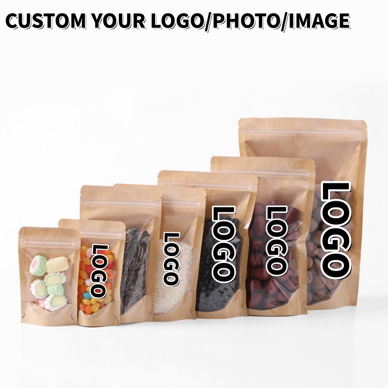 100PCS Clear Front Stand Up Kr - مراجعة Food Halloween Snacks وسعره