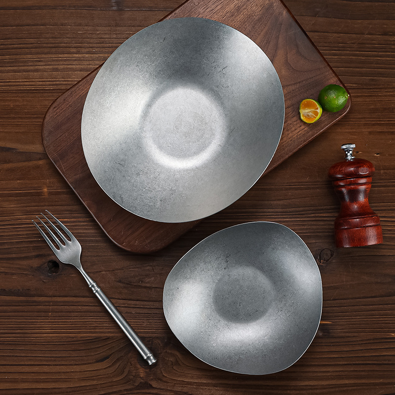 Irregular Stainless Steel Meal - مراجعة Food Snacks Restaurant وسعره