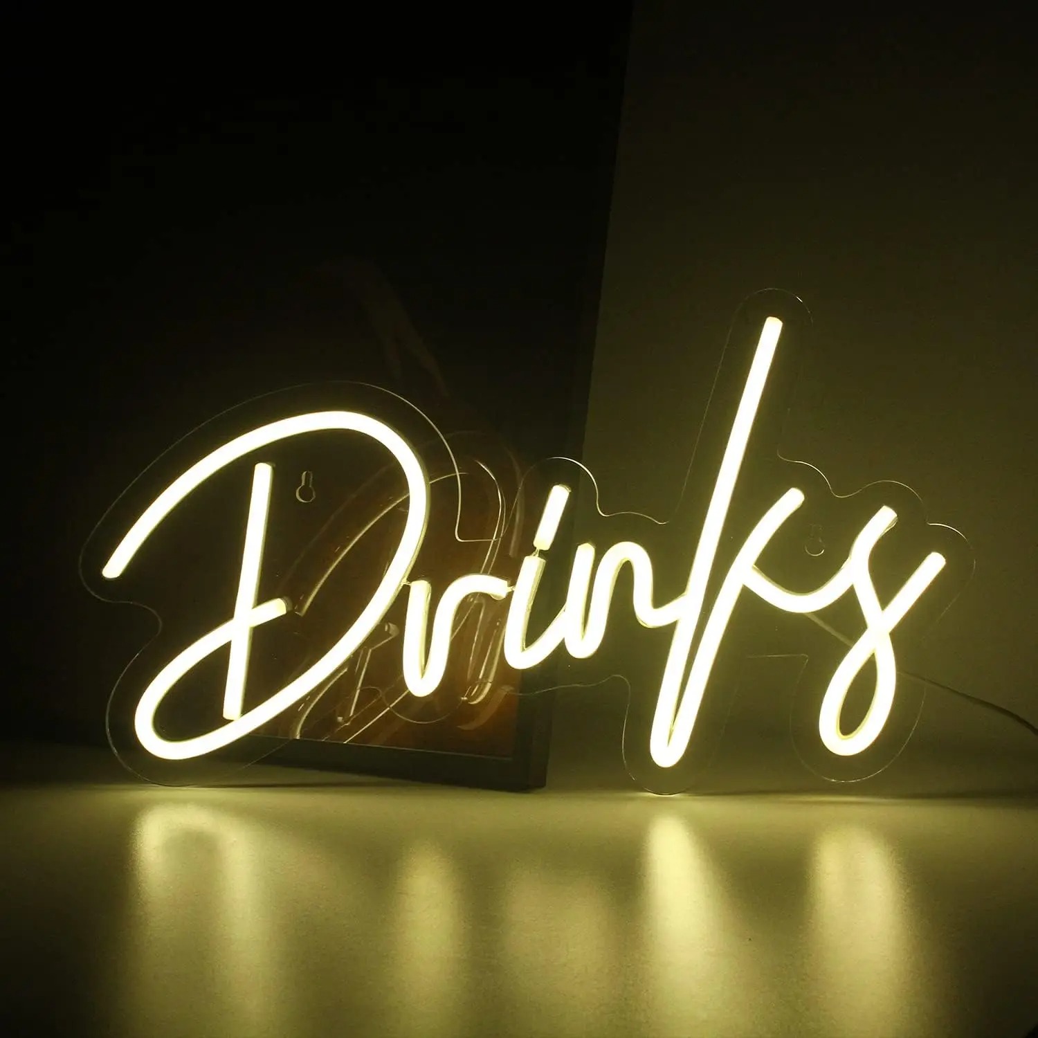 Drinks & Snacks Bar LED Neon L - مراجعة Food Snacks Background وسعره