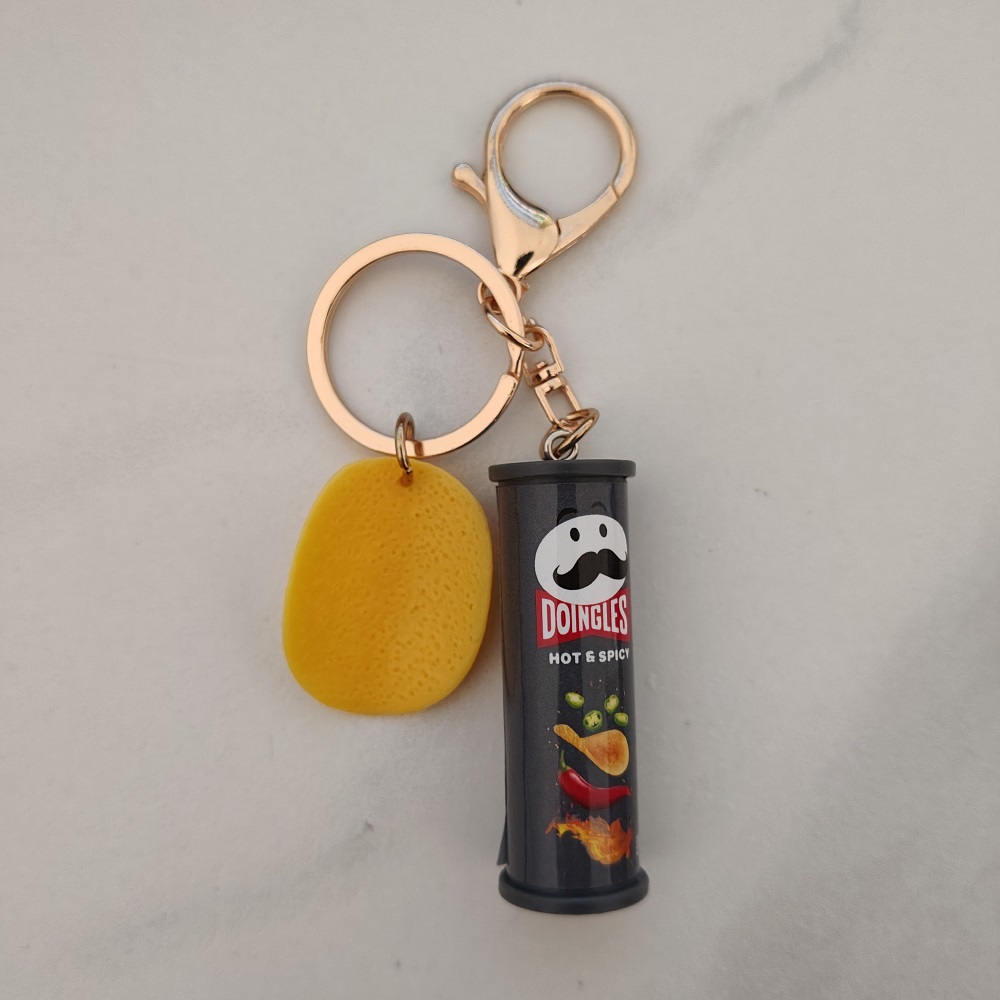 Creative Potato Chip Keychain  - مراجعة Food Zinc وسعره