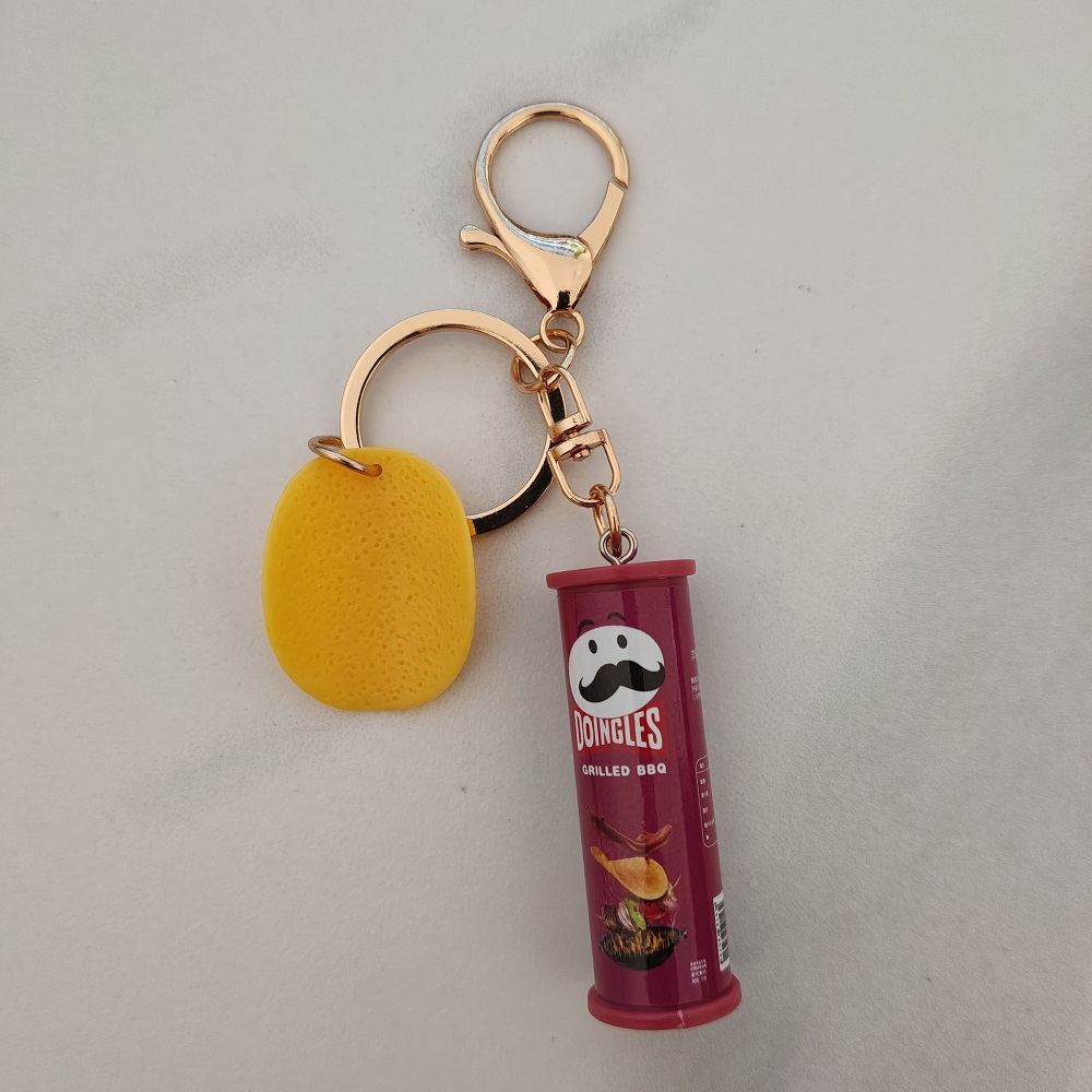 Creative Potato Chip Keychain  - مراجعة Food Zinc وسعره