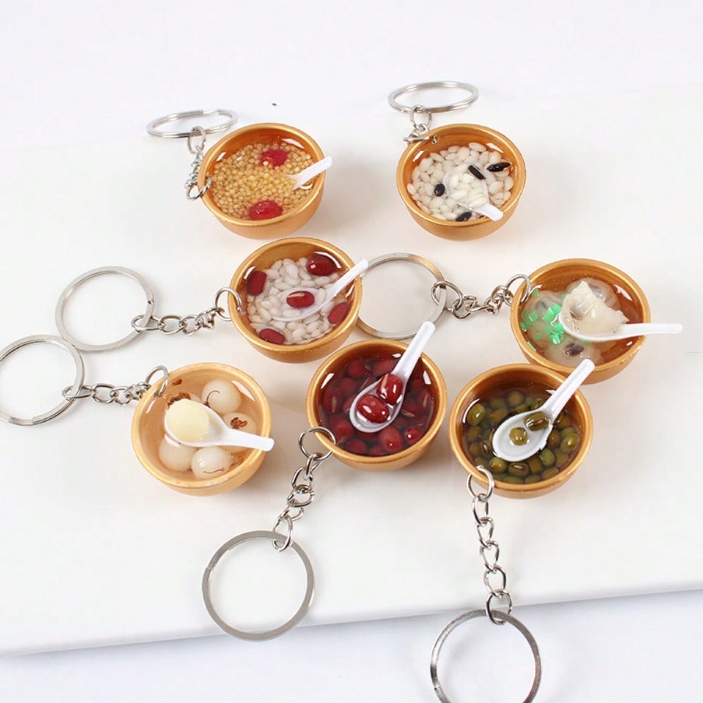 Simulation Food Pendant 3cm Go - مراجعة Zinc Food Snacks وسعره