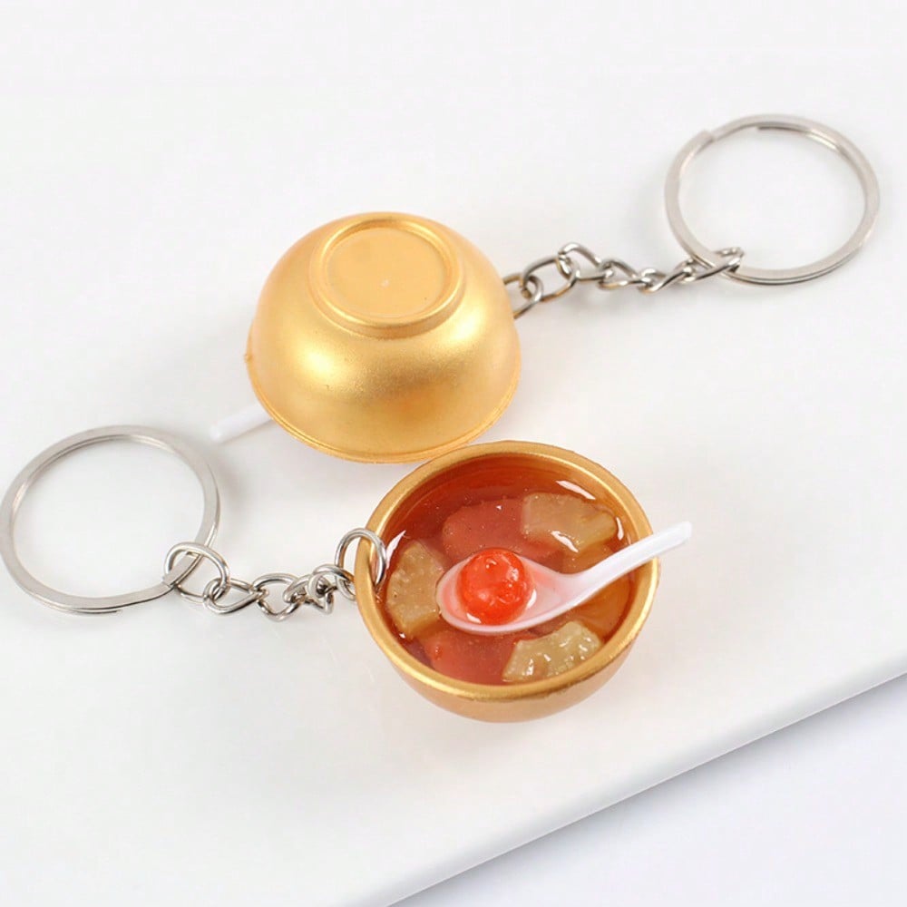 Simulation Food Pendant 3cm Go - مراجعة Zinc Food Snacks وسعره