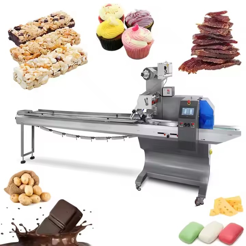 Automatic Pillow Type Packing  - مراجعة Food With Snacks وسعره