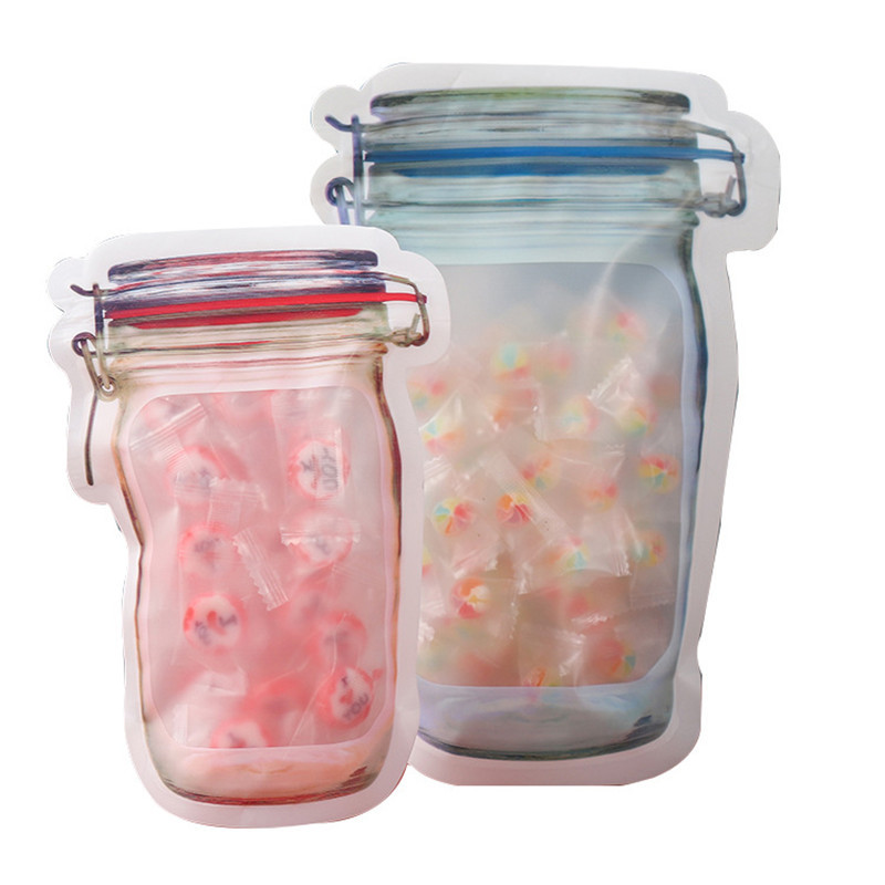 50Pcs Mason Bottle Shape Thick - مراجعة Food Halloween Snacks وسعره