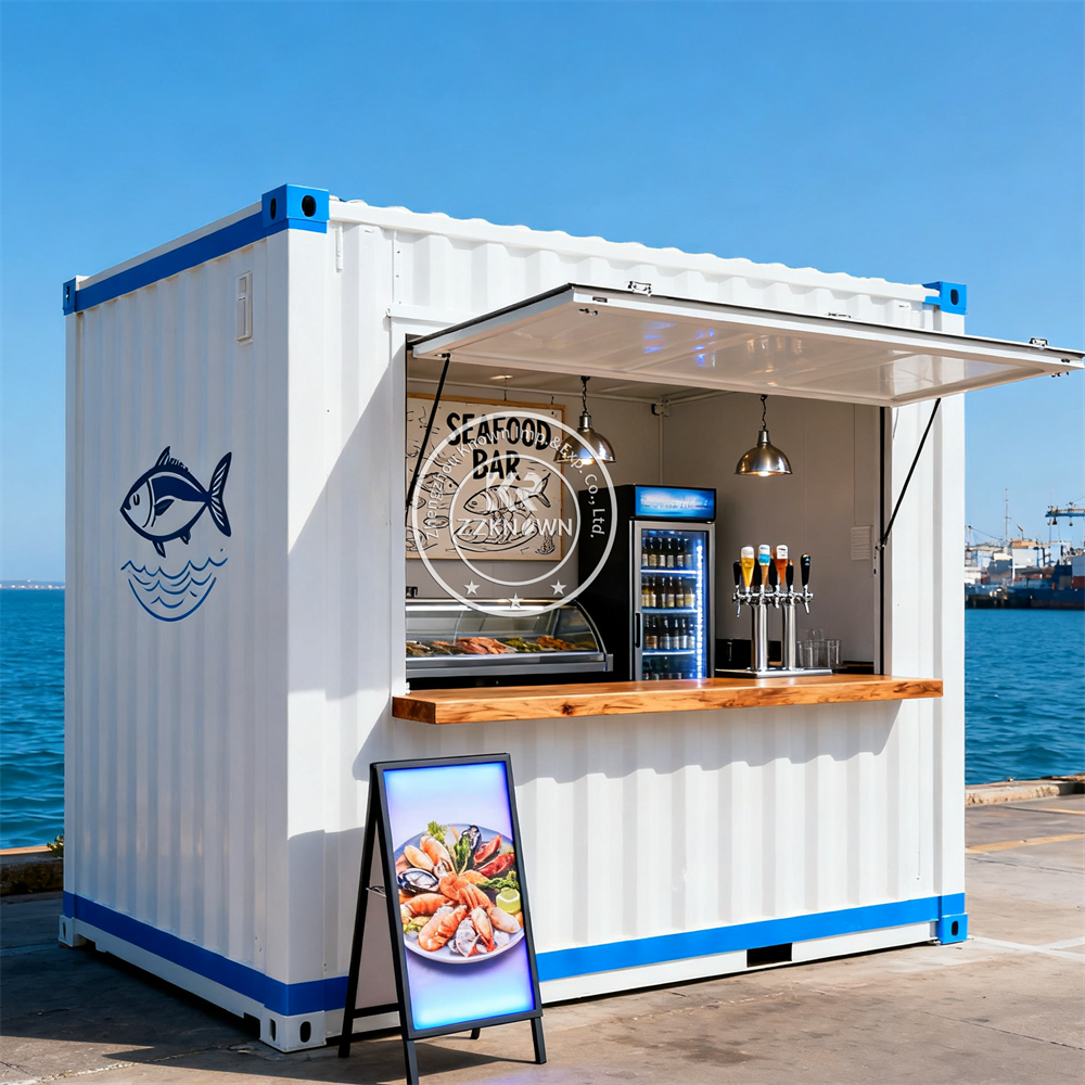 Prefabricated Street Bubble Te - مراجعة Food Snacks Restaurant وسعره