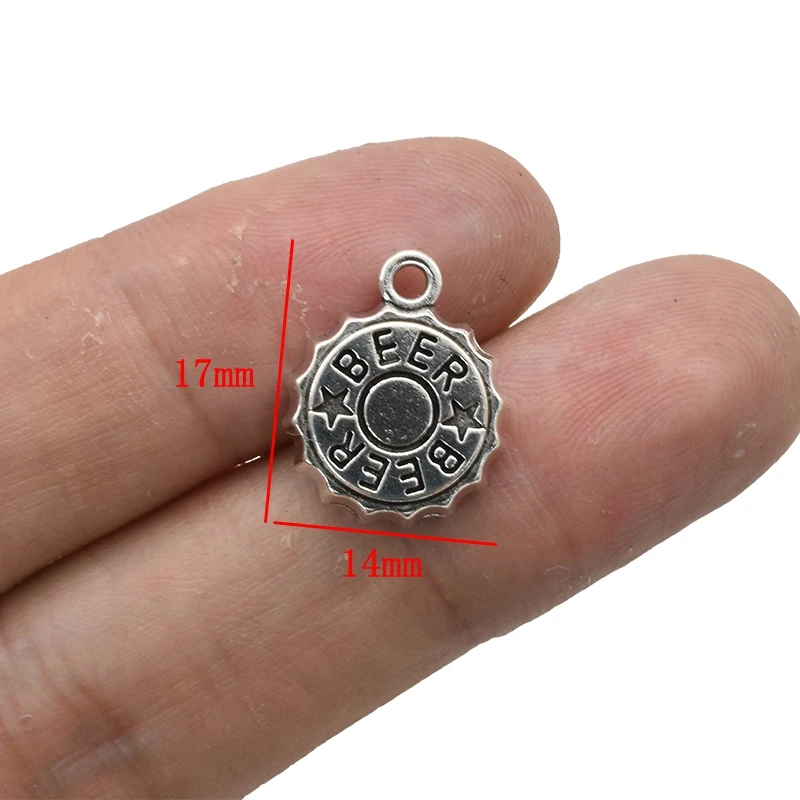 15PCS Antique Silver Plated Be - مراجعة Food Zinc وسعره