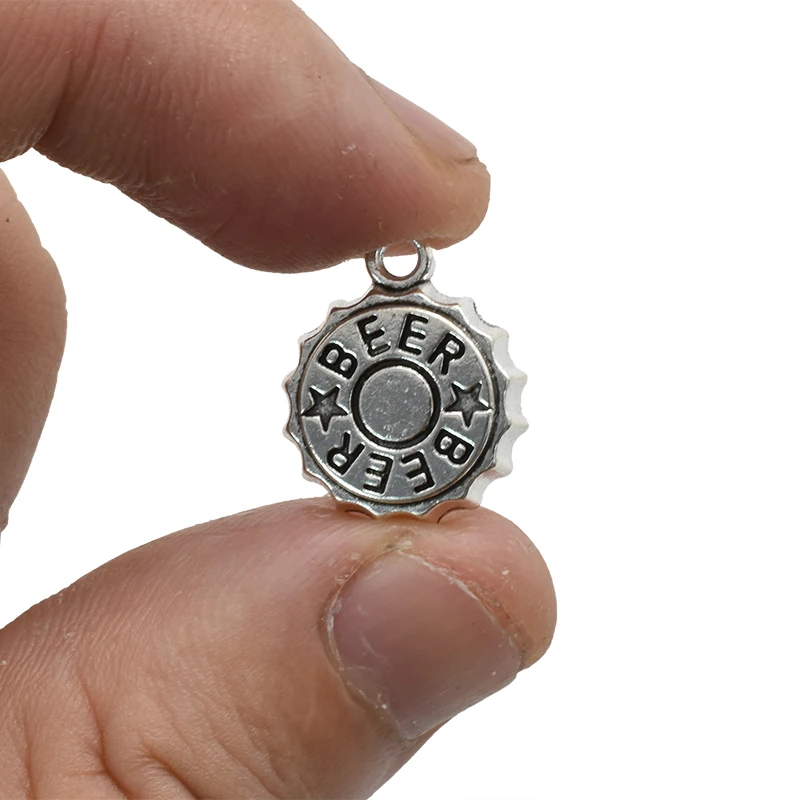 15PCS Antique Silver Plated Be - مراجعة Food Zinc وسعره