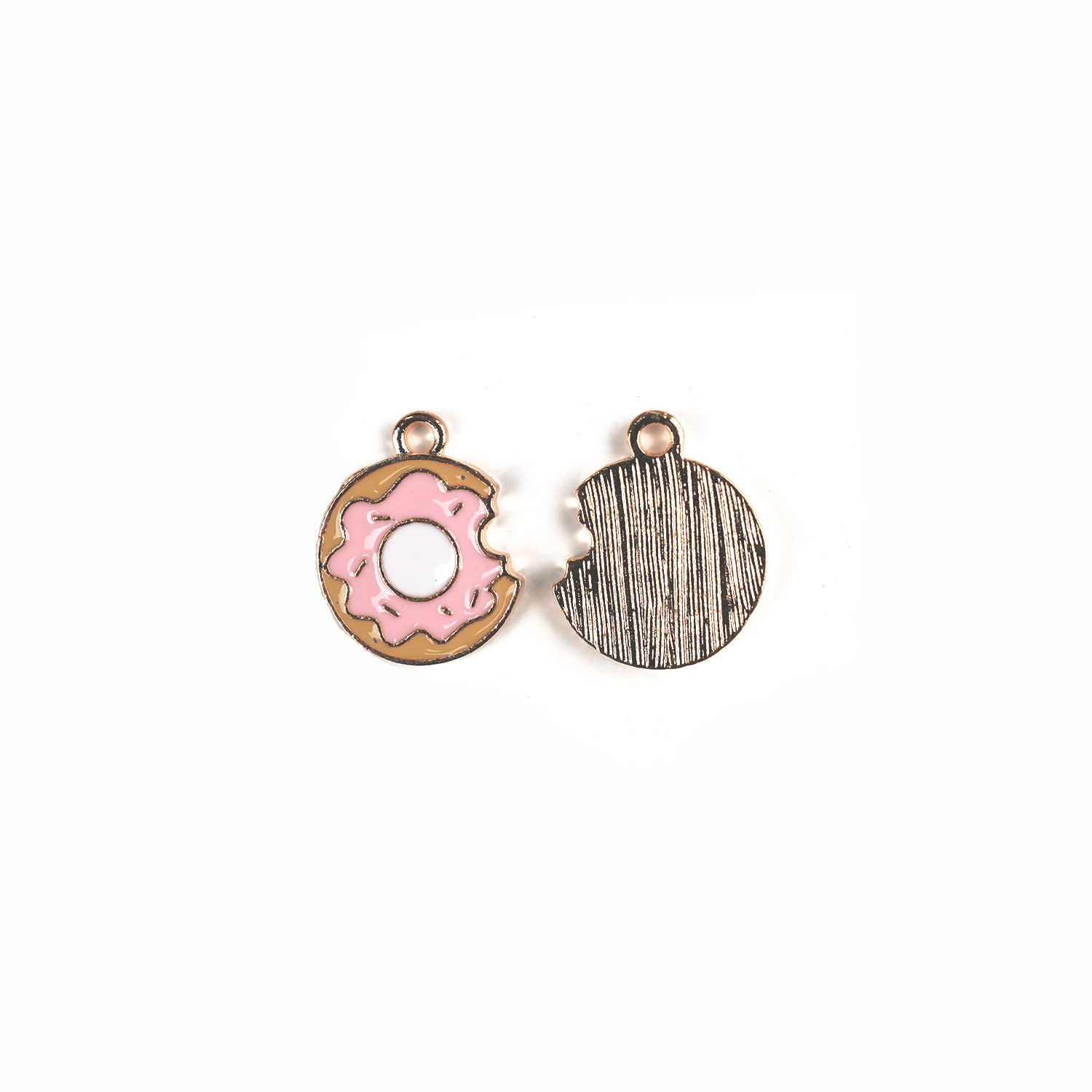 10 Pcs Colorful Enamel Cute Do - مراجعة Zinc Food Snacks وسعره