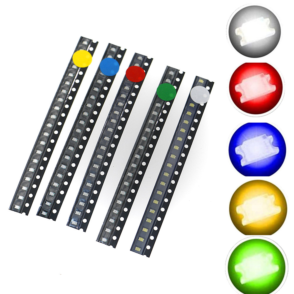 100pcs 0805 (2012) SMD LED Emi - مراجعة Yellow Food Snacks وسعره