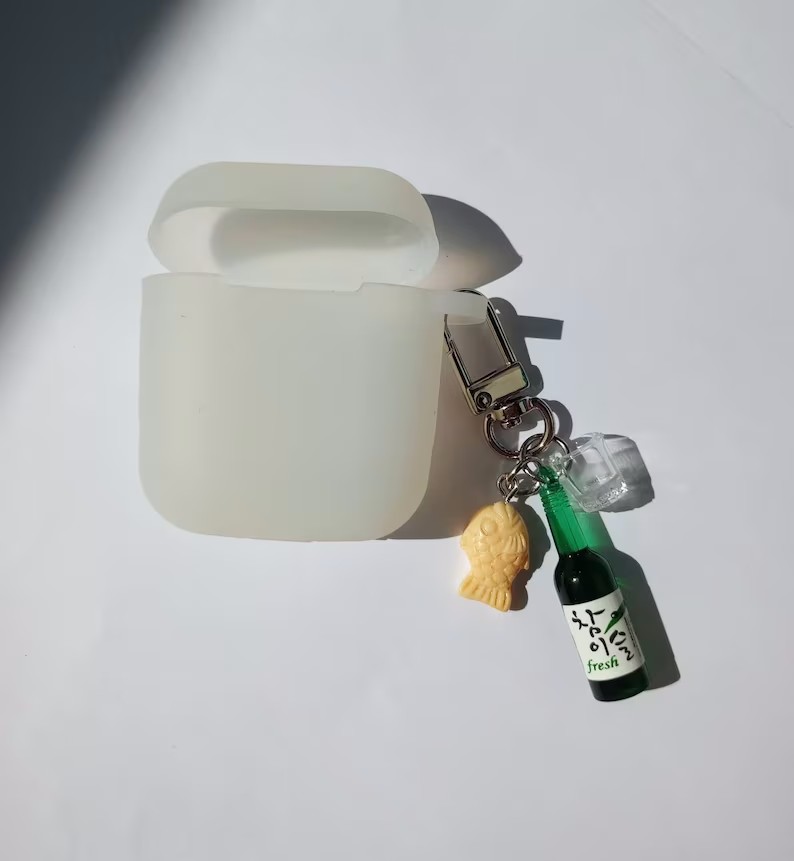 street food keychain Soju bott - مراجعة Food Zinc وسعره