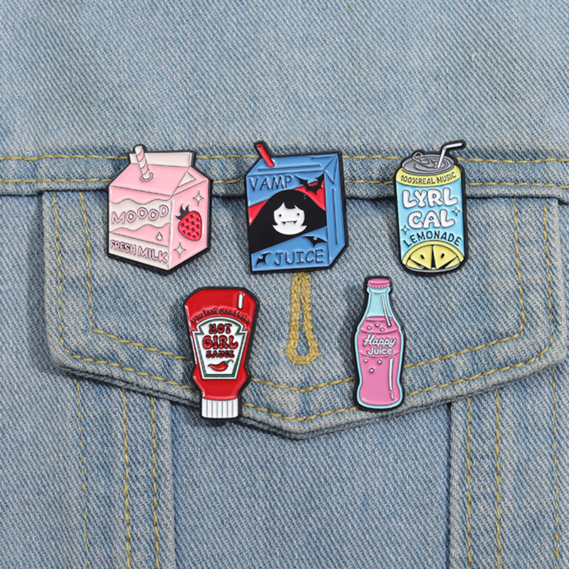 Delicious Food Enamel Pins Cus - مراجعة Food Zinc وسعره