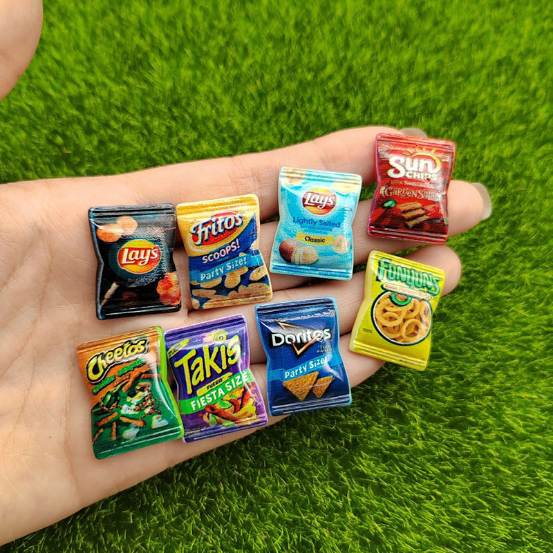10Pcs Random Simulation Potato - مراجعة Food With Snacks وسعره