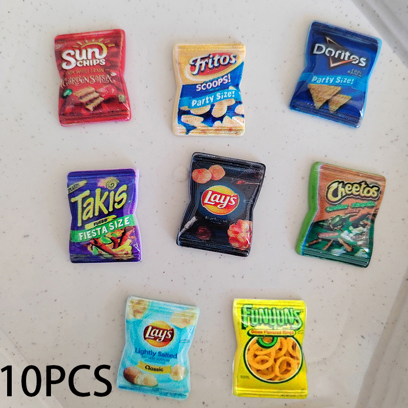 10Pcs Random Simulation Potato - مراجعة Food With Snacks وسعره