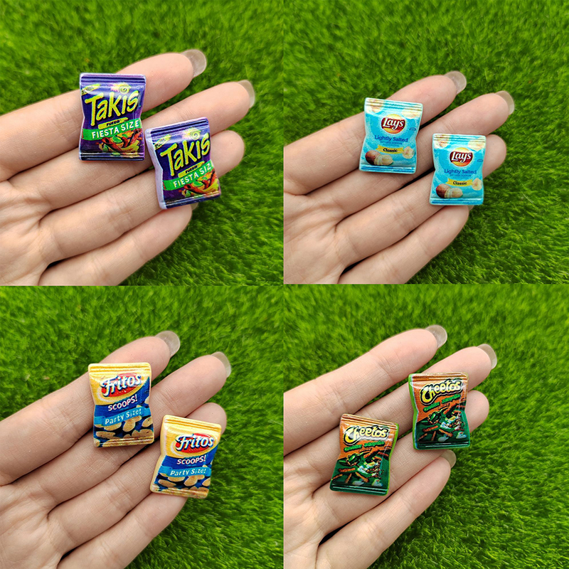 10Pcs Random Simulation Potato - مراجعة Food With Snacks وسعره