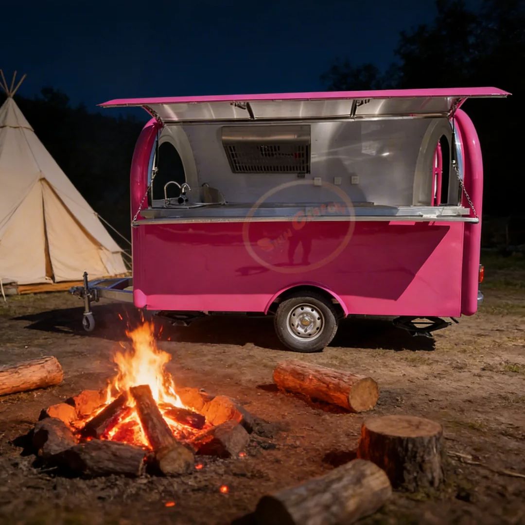 Customizable Fiberglass Mobile - مراجعة Food Snacks Business وسعره