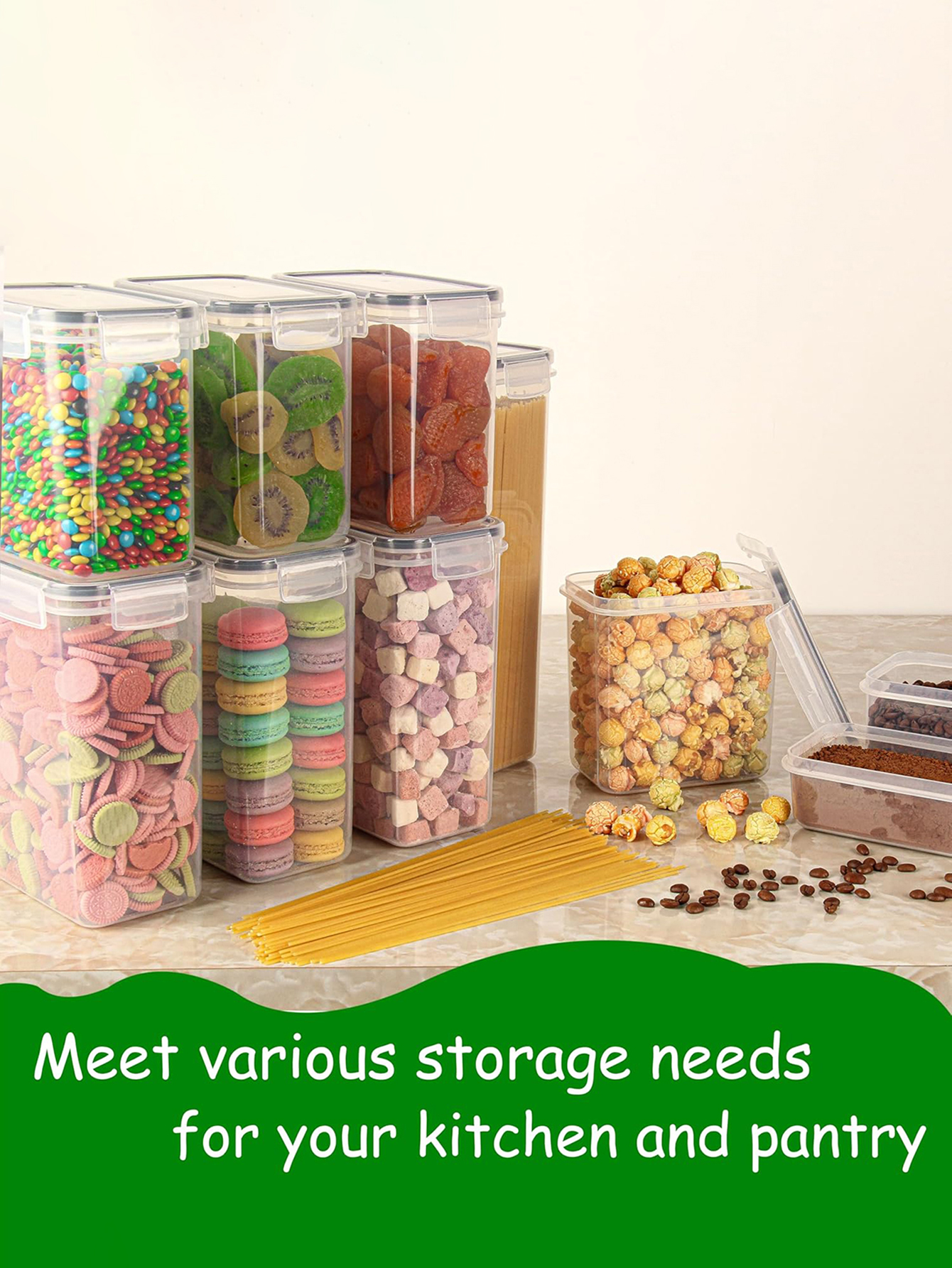 42PCS-Kitchen,Airtight food st - مراجعة Food Warehouse Snacks وسعره