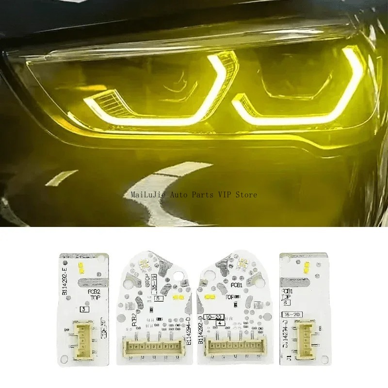 Yellow/White LED Light For BMW - مراجعة Yellow Food Snacks وسعره