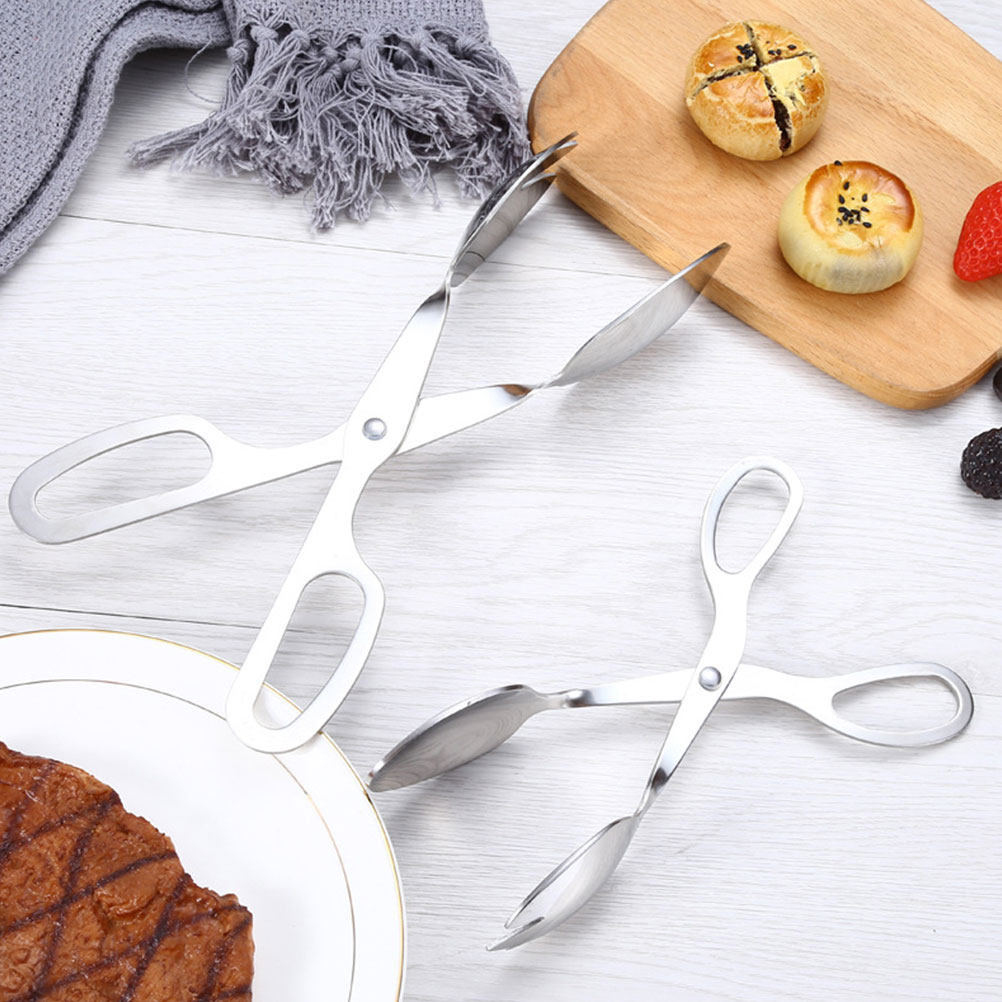 2Pcs Food Tong Zinc Alloy Non- - مراجعة Food Zinc وسعره