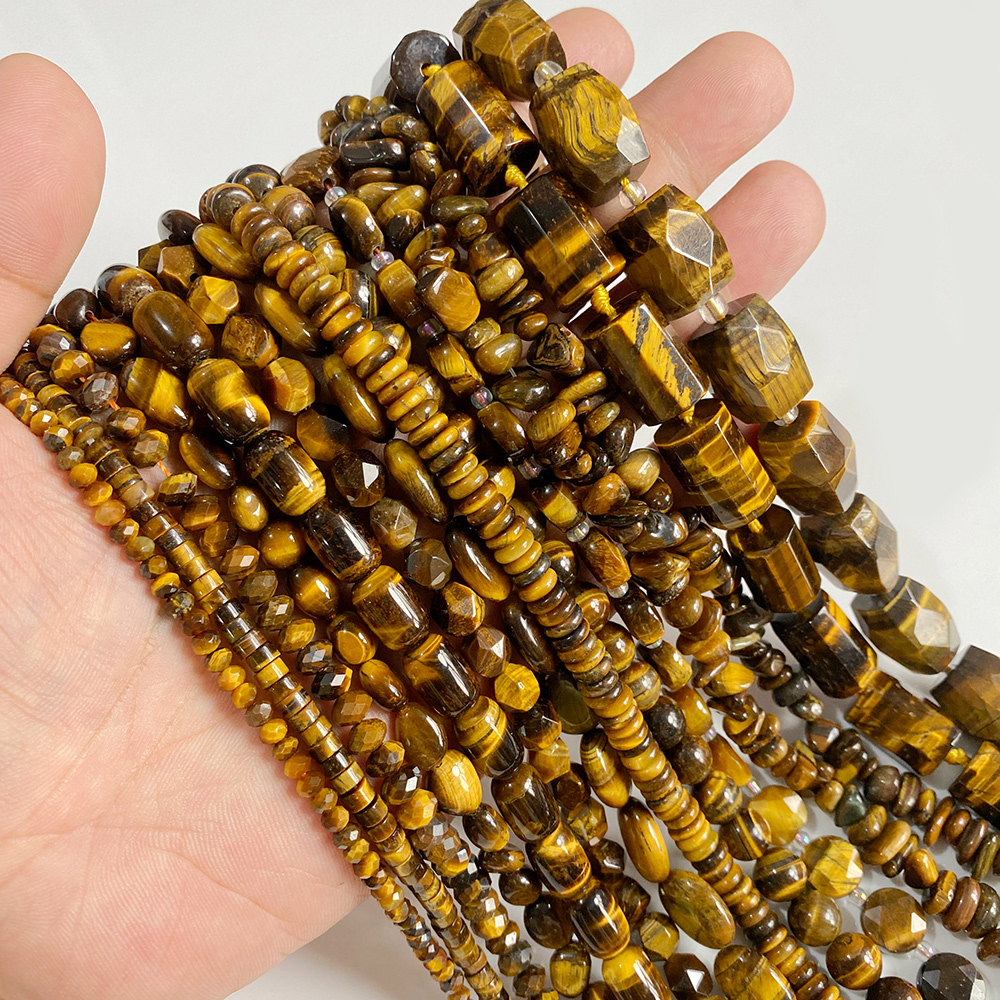 Natural Yellow Tiger Eye Stone - مراجعة Yellow Food Snacks وسعره