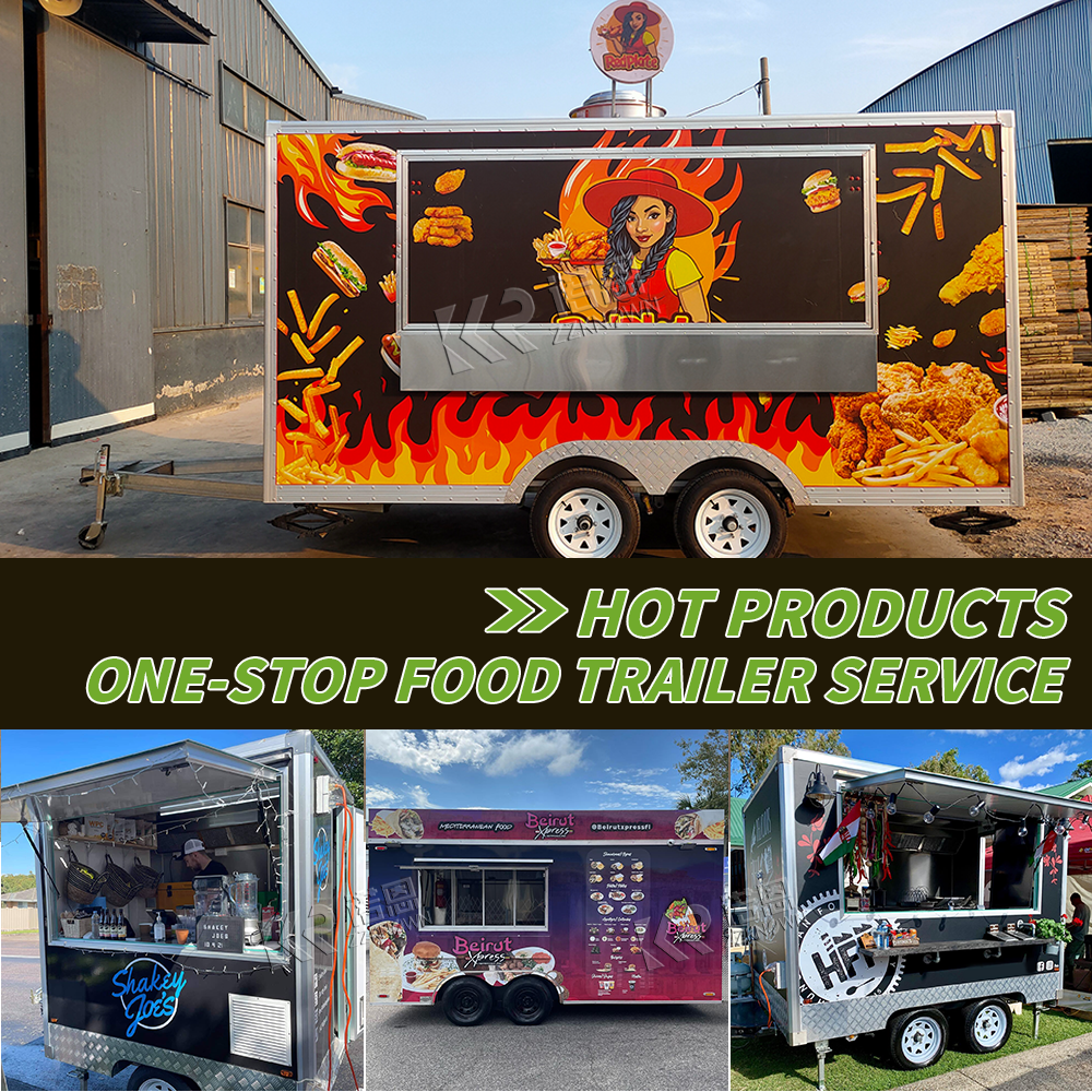 High Quality Food Cart Caravan - مراجعة Food Snacks Business وسعره