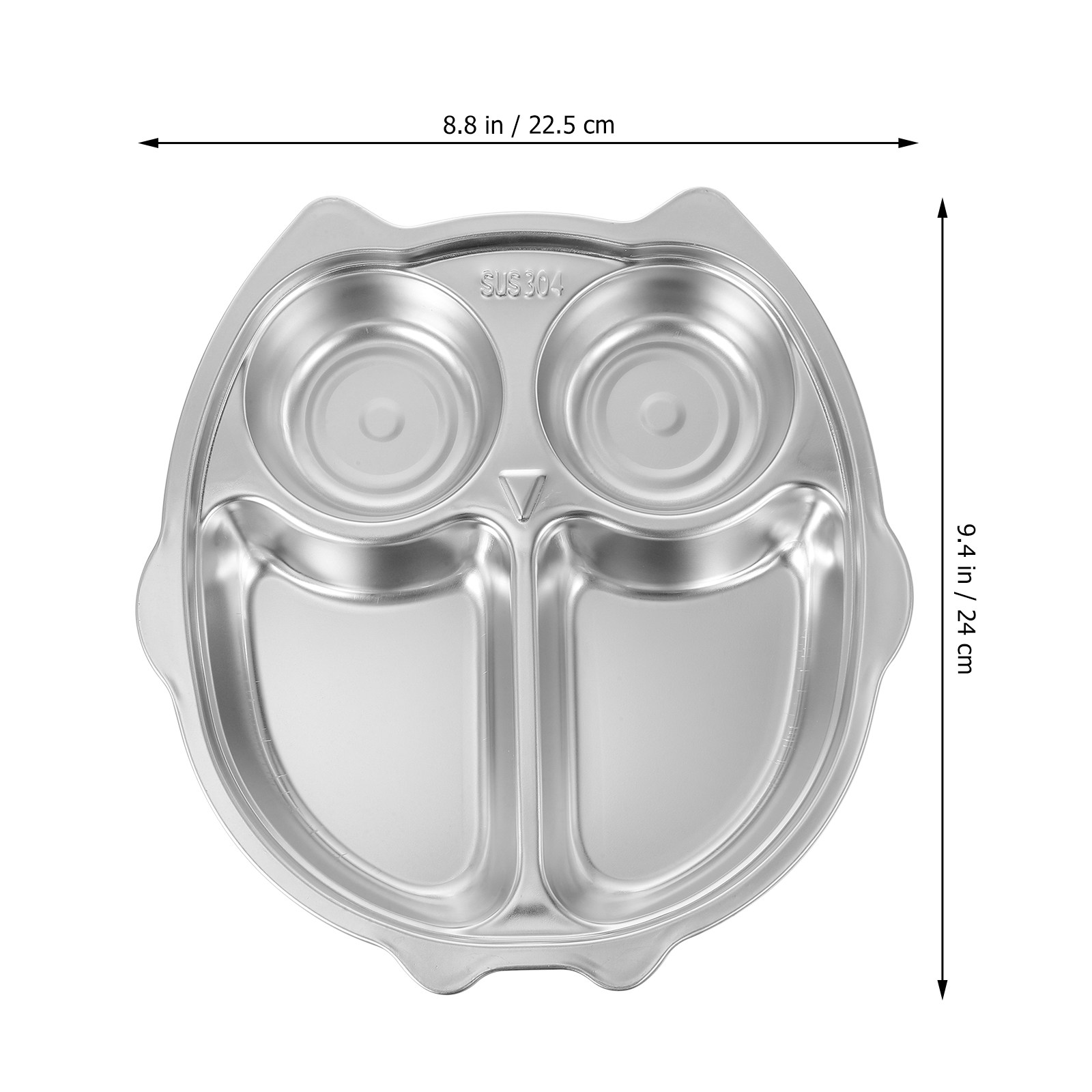 Divided 304 Stainless Steel Fo - مراجعة Food Snacks Restaurant وسعره