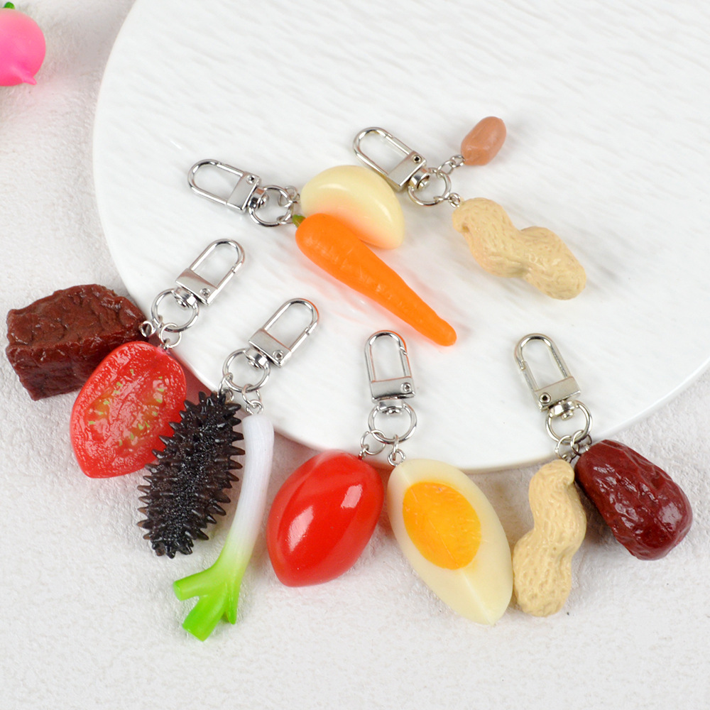 Simulated Food Keychain Fruits - مراجعة Food Zinc وسعره