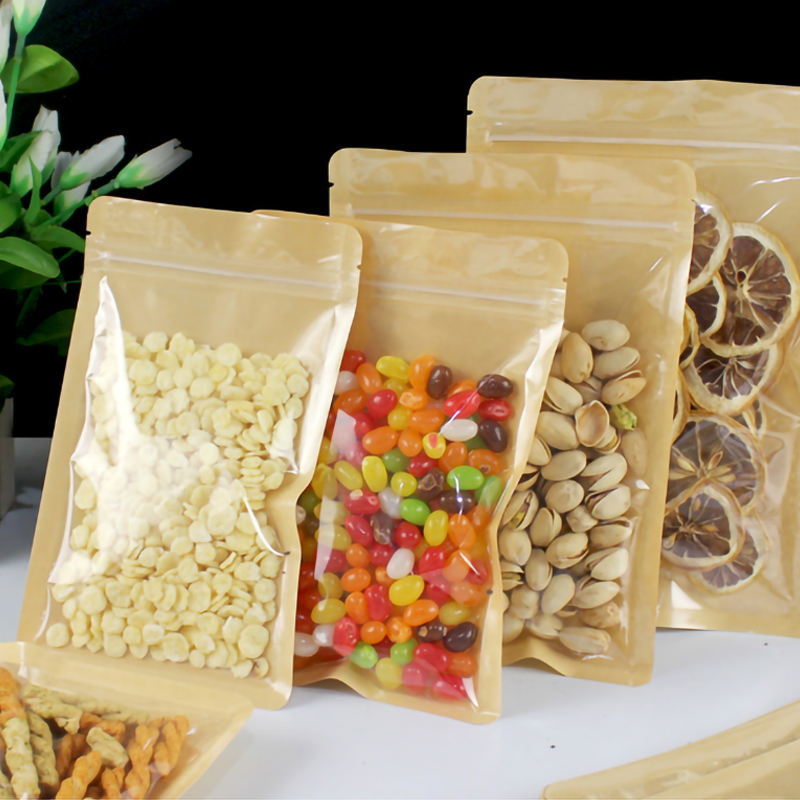 100pcs Eco-friendly Kraft Pape - مراجعة Food Halloween Snacks وسعره