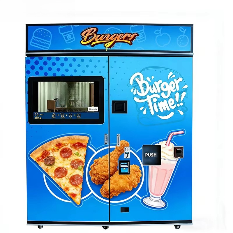 Customized Fast Food Vending M - مراجعة Food With Snacks وسعره