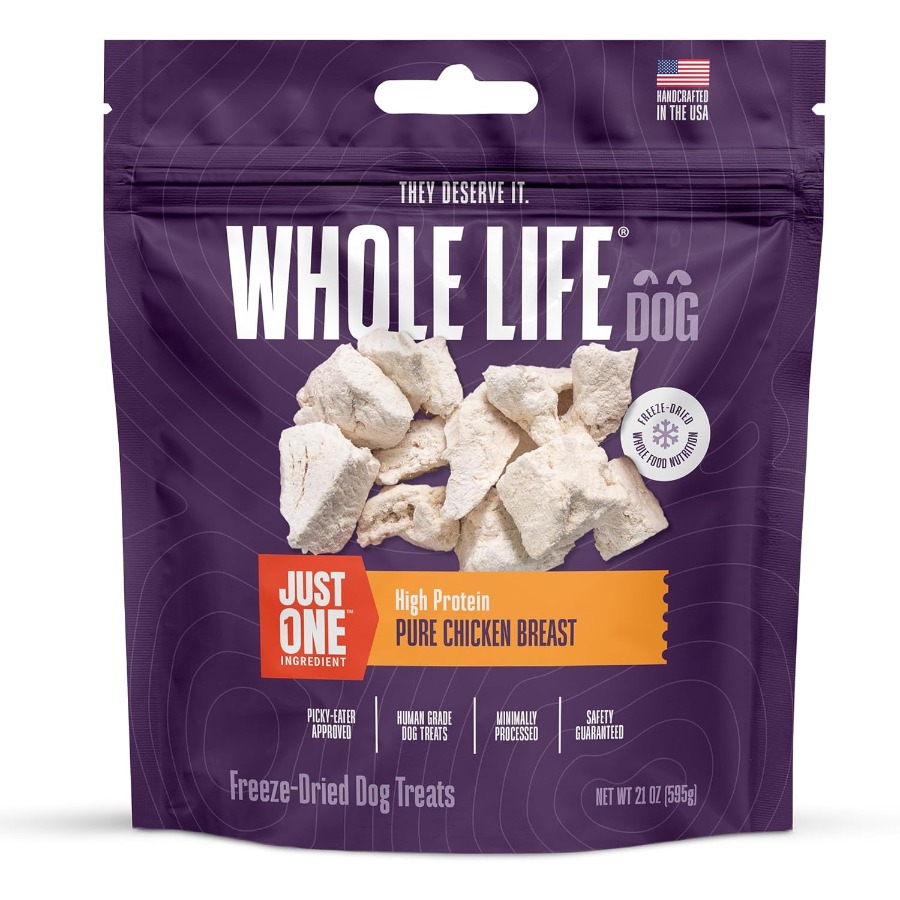 Whole Life Dog Just One Chicke - مراجعة Food Snacks With High Protein وسعره