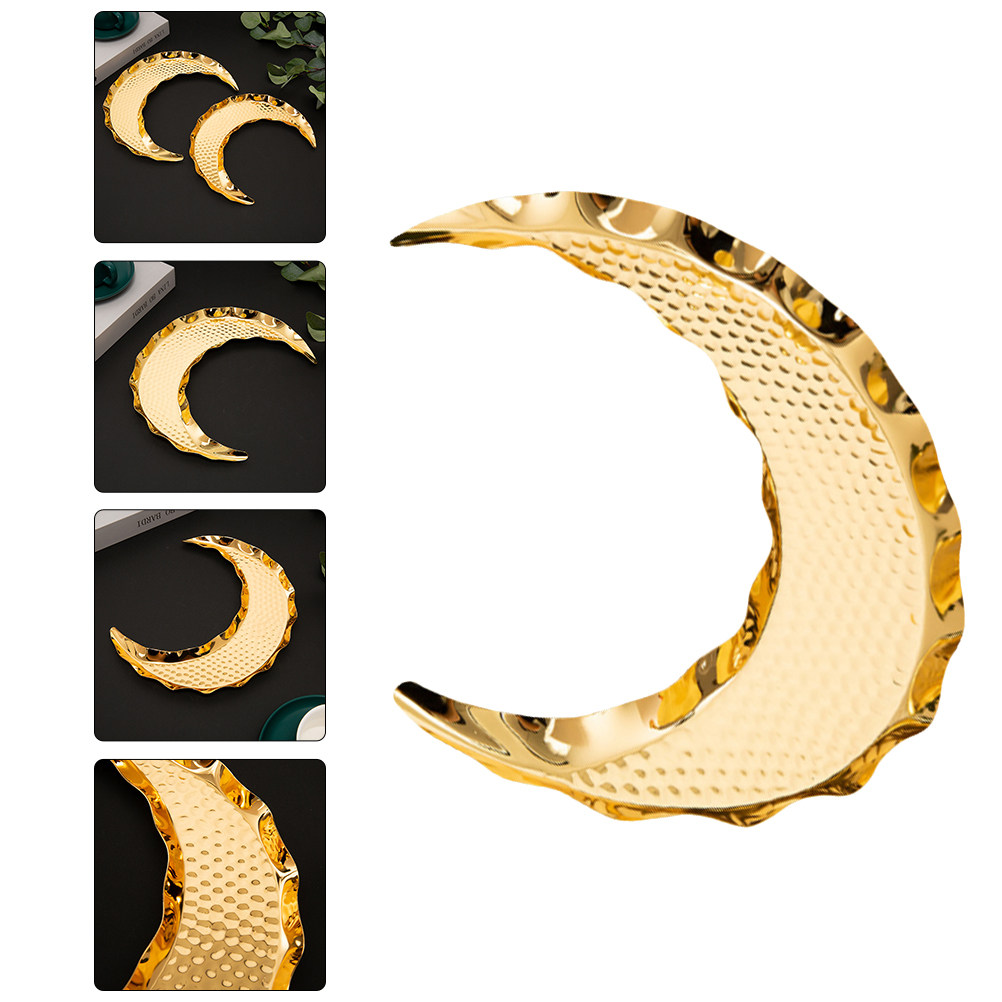 1Pcs Moon Shape Zinc-Alloy Foo - مراجعة Zinc Food Snacks وسعره