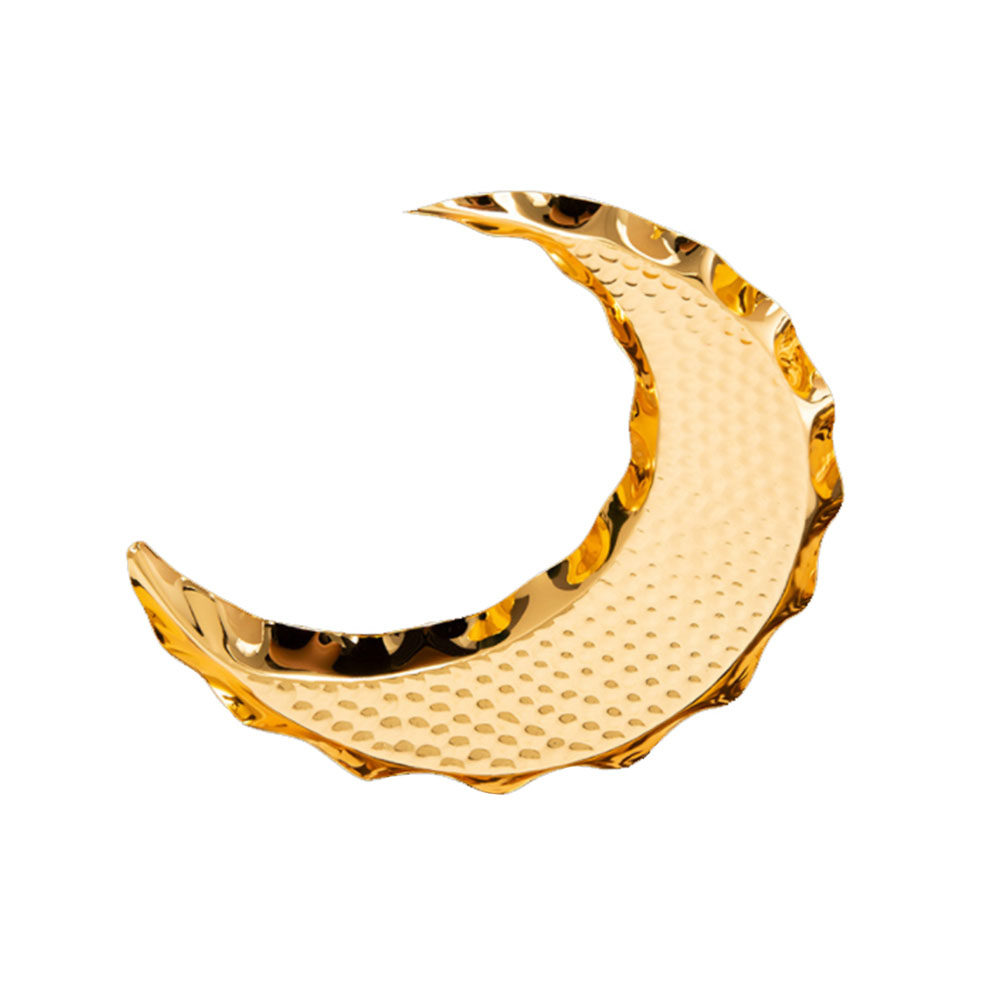 1Pcs Moon Shape Zinc-Alloy Foo - مراجعة Zinc Food Snacks وسعره